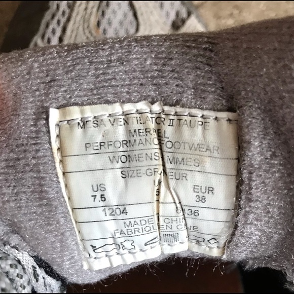 Merrell Mesa Ventilator II  hiking shoe 7.5 - Picture 6 of 6